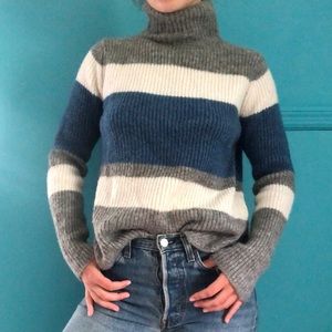 Zara Blocked Turtleneck